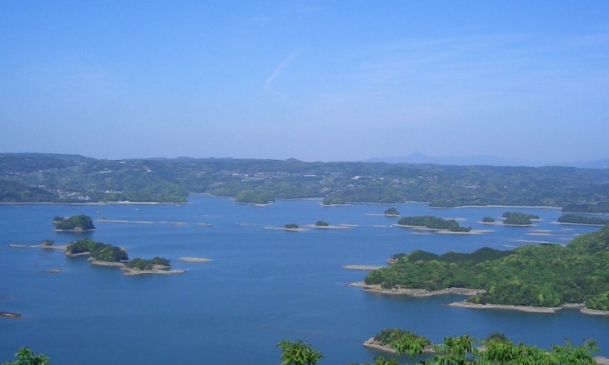 大山公園から見るイロハ島